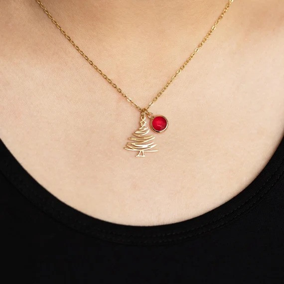 cedar tree necklace